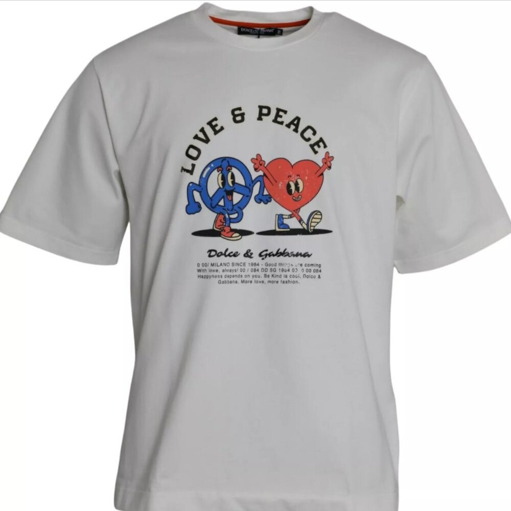 Men’s Dolce & Gabbana rare Love & Peace T shirt
